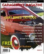 GarageBoyz Magazine featuring cars,bikes,tattoos & other kool stuff